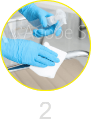 アルコール消毒